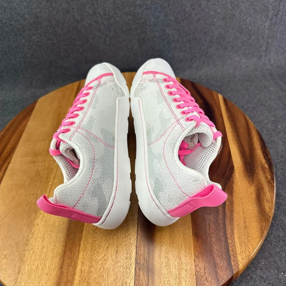 ALTAMA Urban Assault Low Sneaker Mens Sz 6 Alpine Camo Breast Cancer Awareness